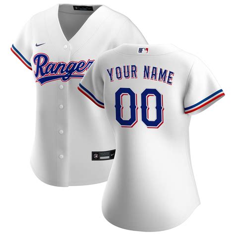 women's texas rangers nike white home replica custom jersey|Texas Rangers Nike Women's Home Replica Custom Jersey .